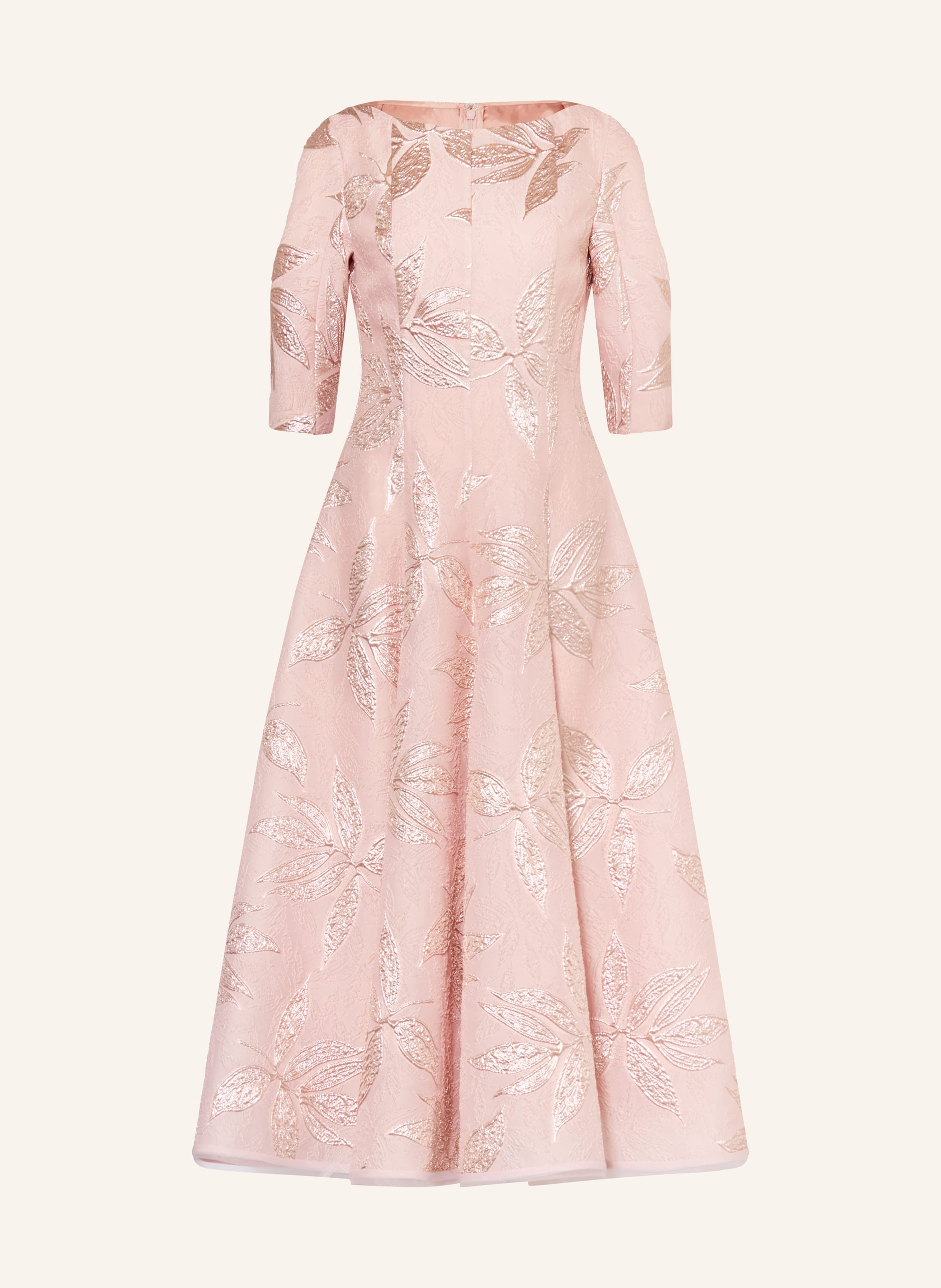 TALBOT RUNHOF Cocktailkleid aus Jacquard mit 3/4-Arm