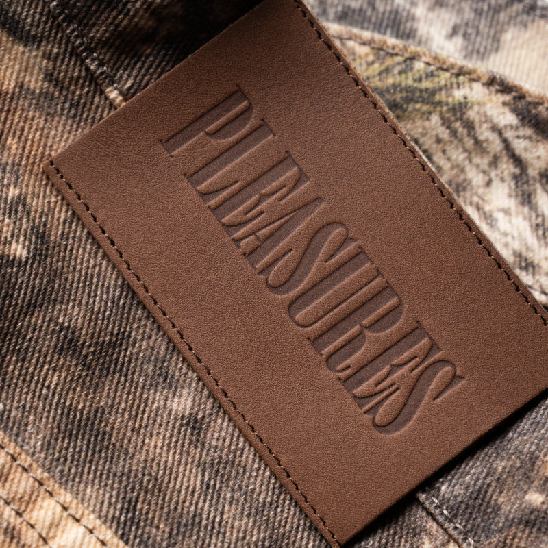 Pleasures Hendrix Flare Jeans - Brown Tree