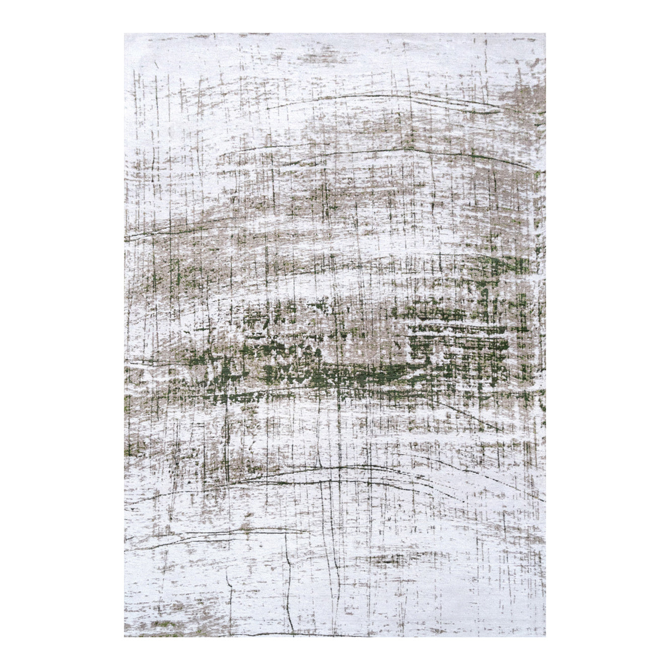 Ecorugs vloerkleed Central Green - groen - 140x200cm