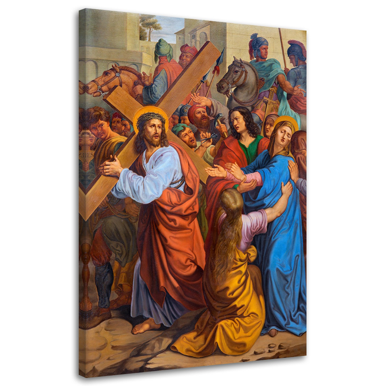 Feeby Obraz na płótnie Jezus spotyka Matkę 40x60
