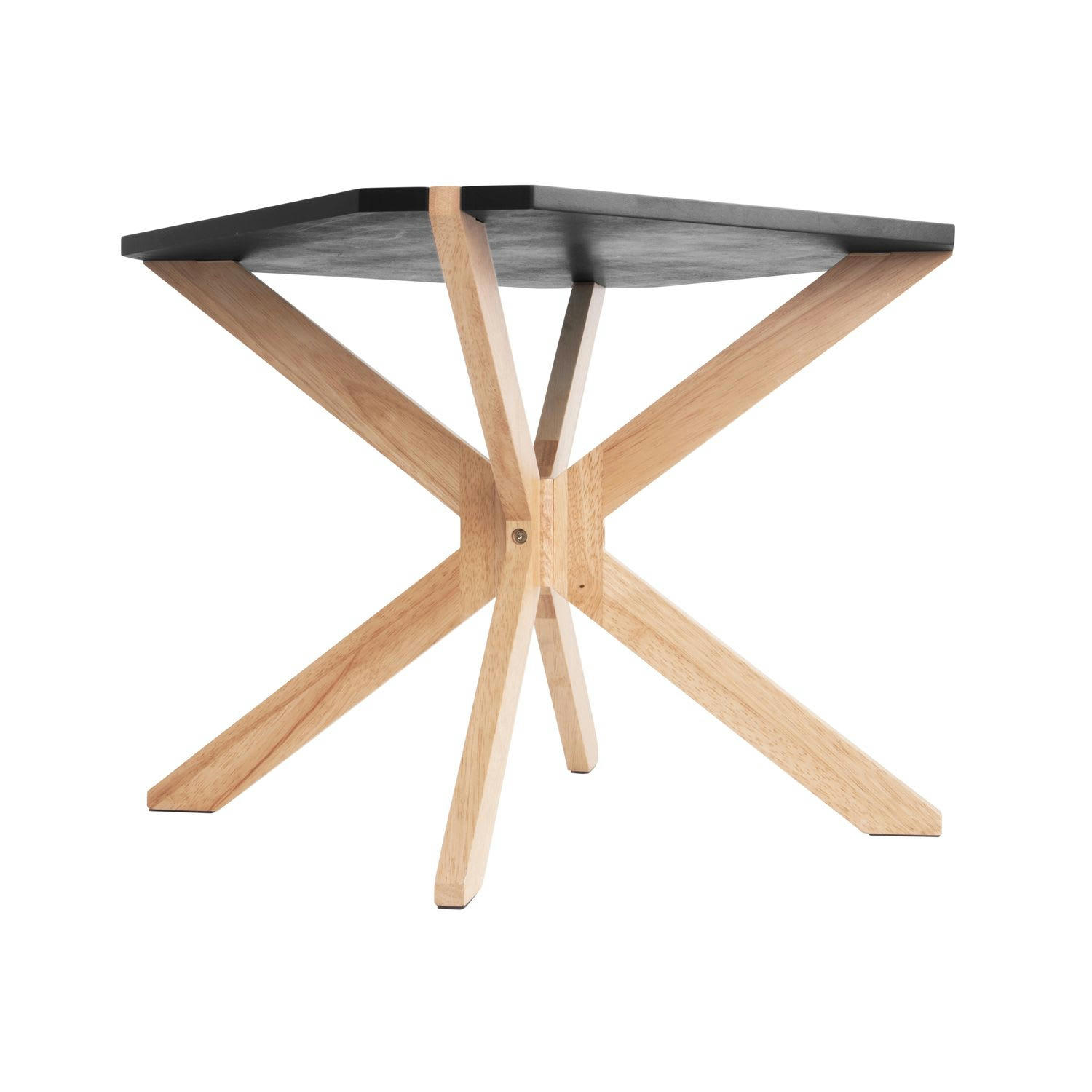MISTE - Table basse scandinave l. 60 x h. 40 cm noir