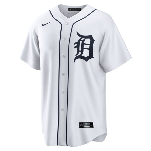 Parker Meadows Detroit Tigers Nike Home Replica Jersey - White