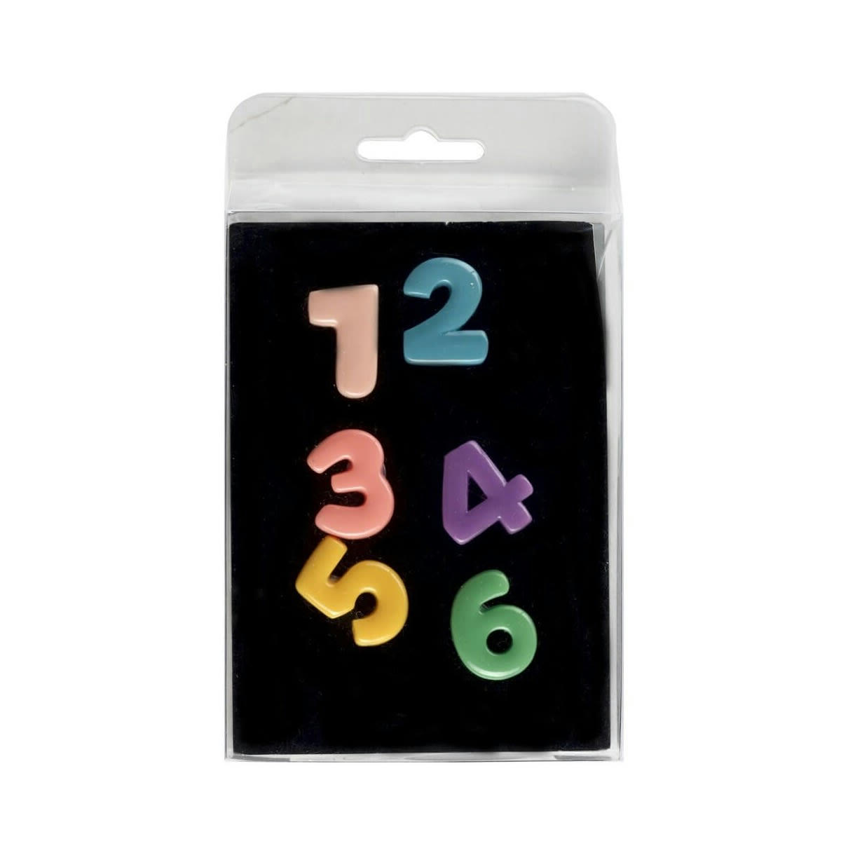 MAGNETS FANTAISIE - Magnets chiffres - Lot de 6