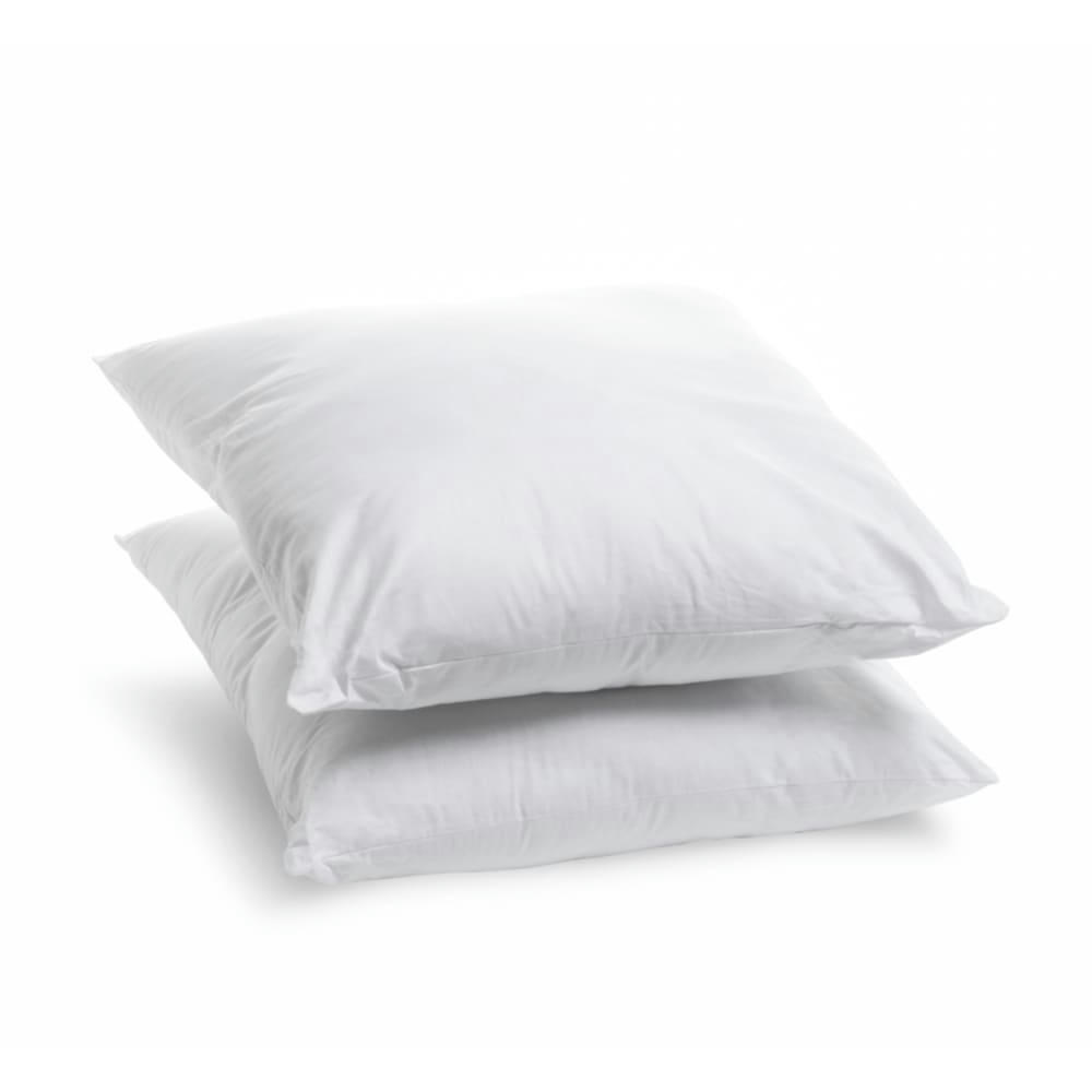 LAVABLE À 95°C - Lot de 2 oreillers 60x60cm lavable à 95° moelleux