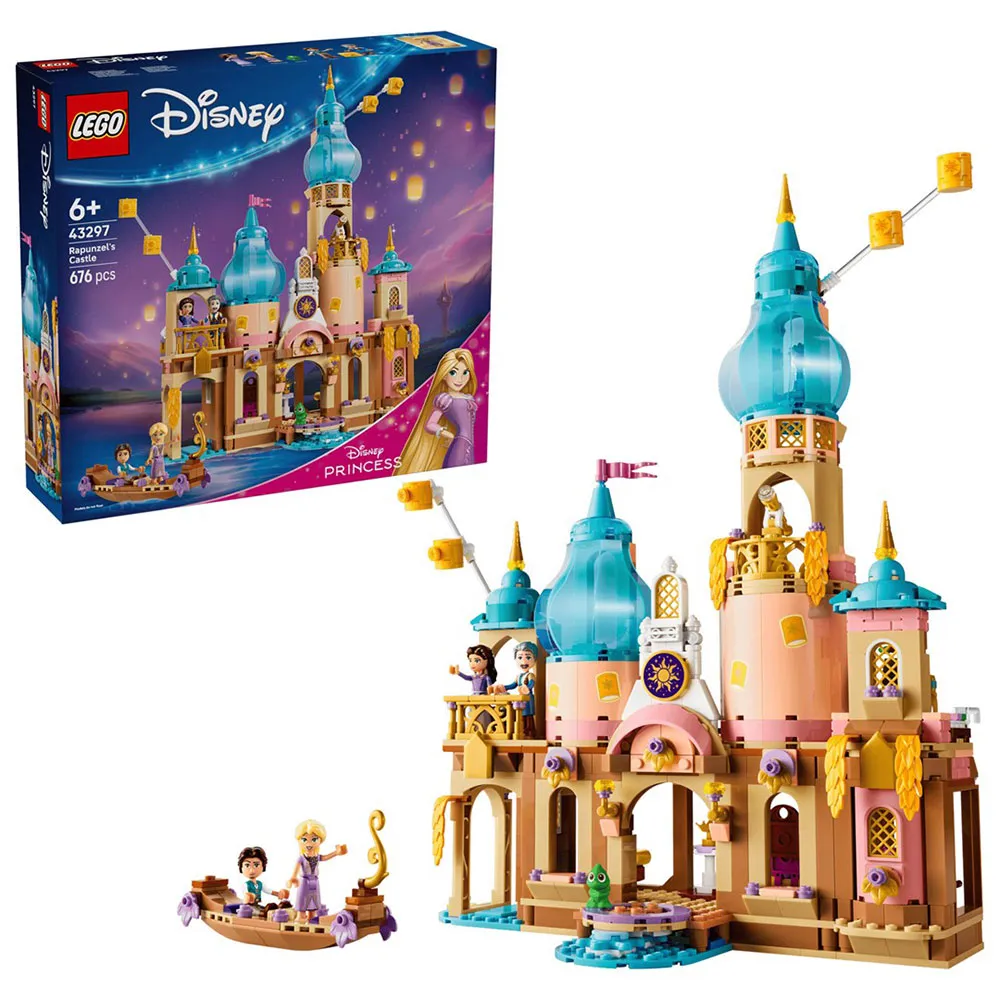 Lego Rapunzel ´S Castle Construction Game 676 pieces