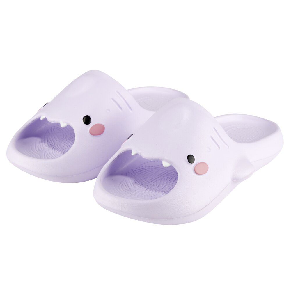 Claquettes raie manta violet 40/41
