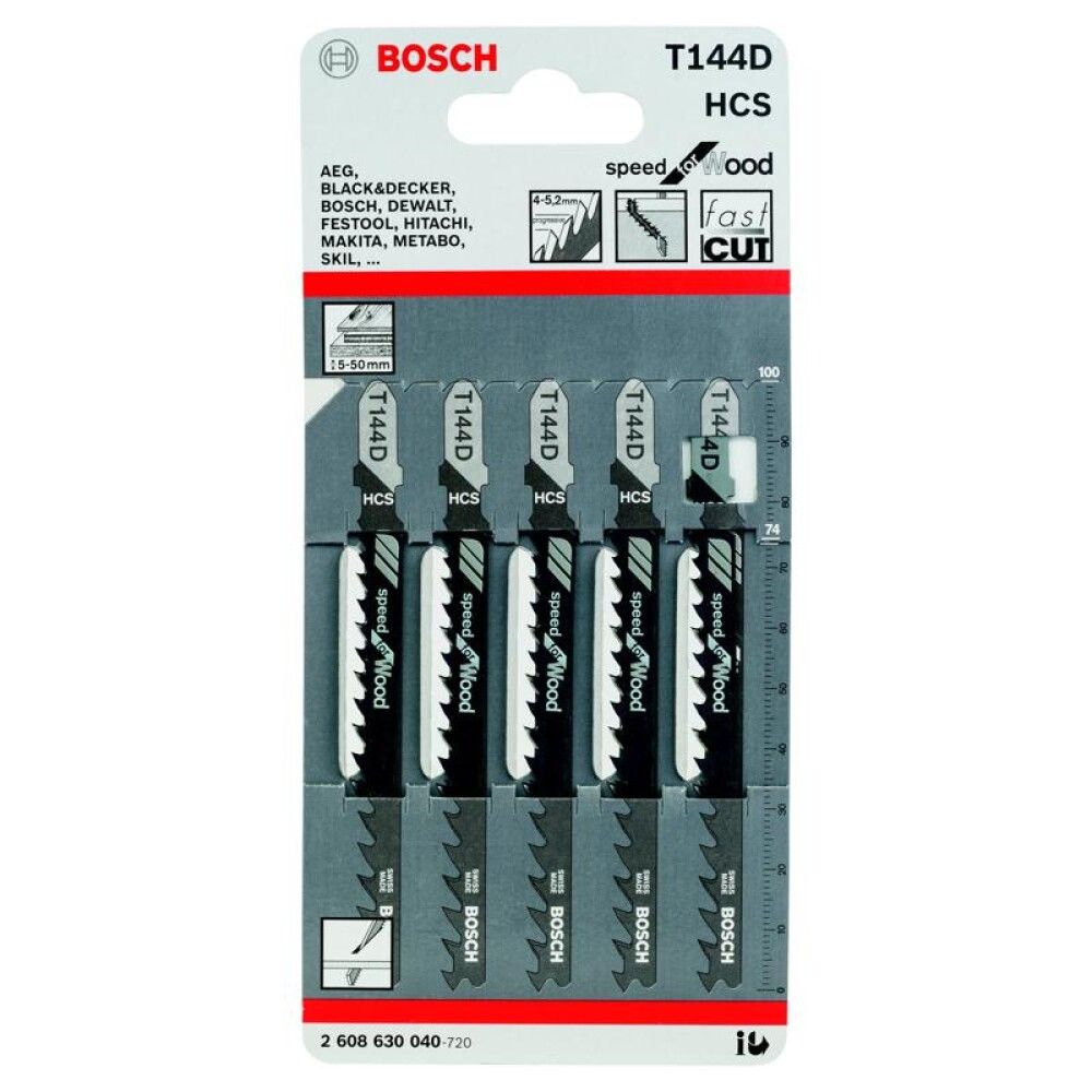 STIKKSAGBLAD BOSCH T144D 74MM A5 TRE/GROV