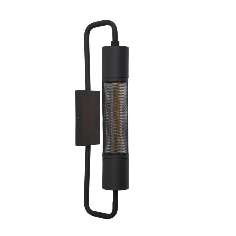 Applique Calixt noire E27 10 W LUCIDE