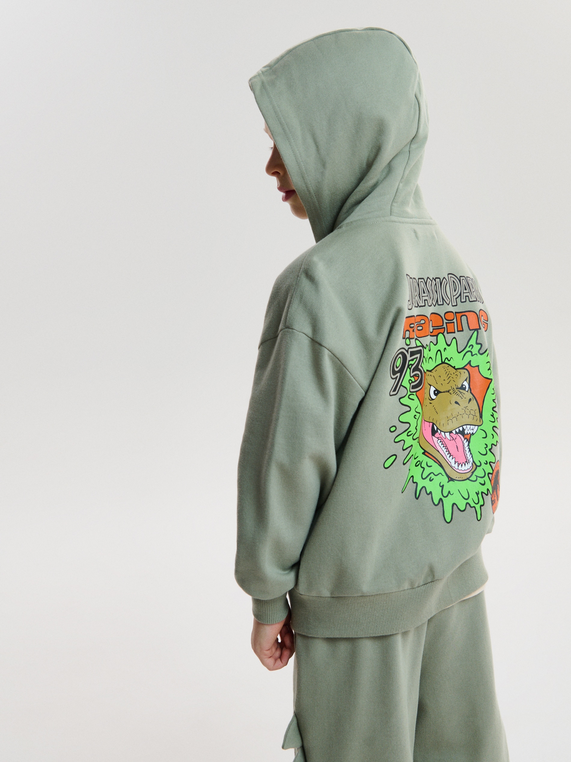 Rozpinana bluza z kapturem Jurassic Park