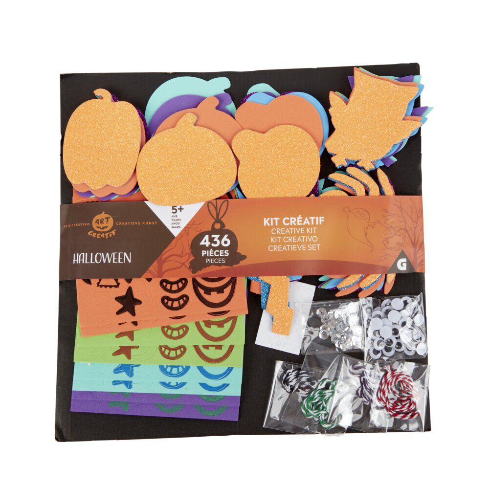 Kit art créatif papier spécial Halloween