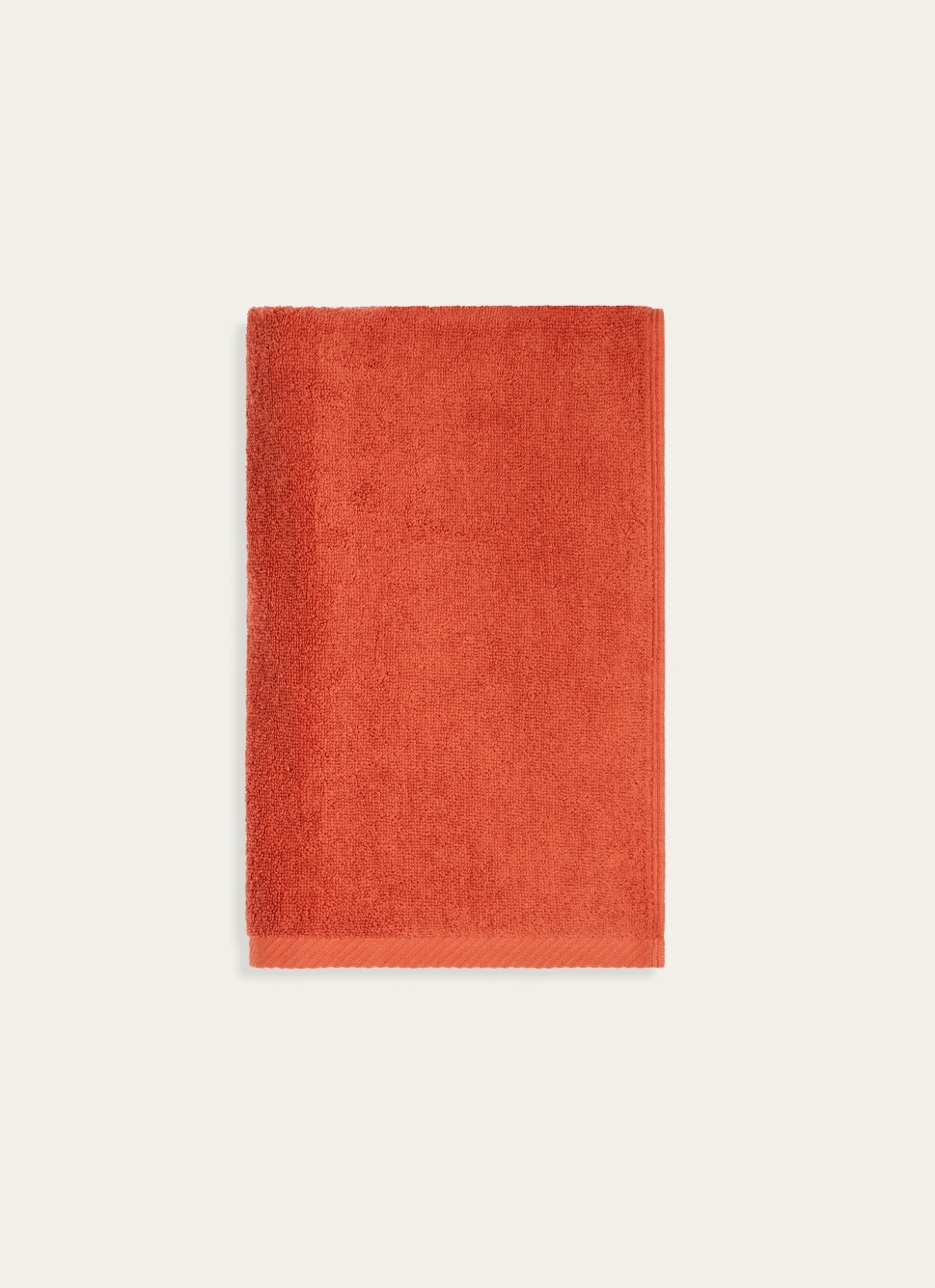 DRAP DE BAIN EN COTON UNI BASIL VERT