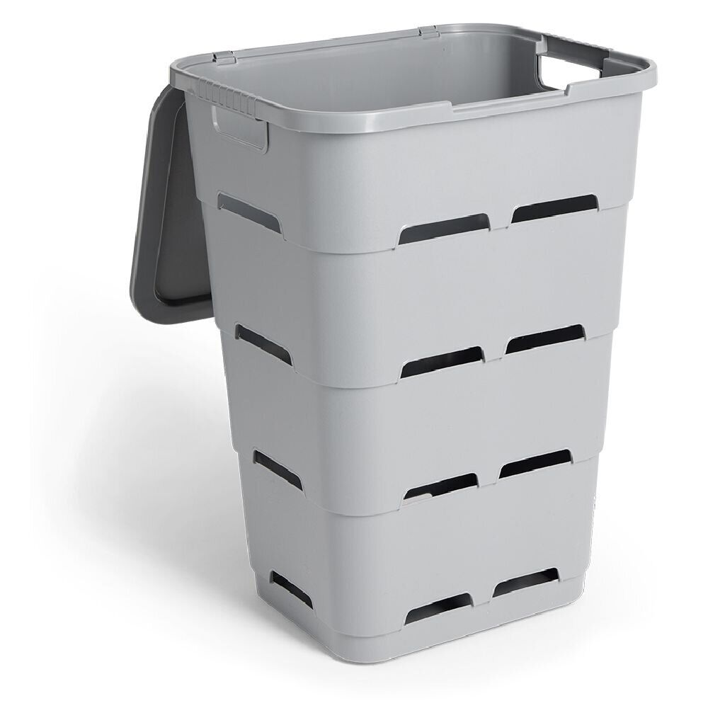 Coffre à linge Maya 42L plastique blanc