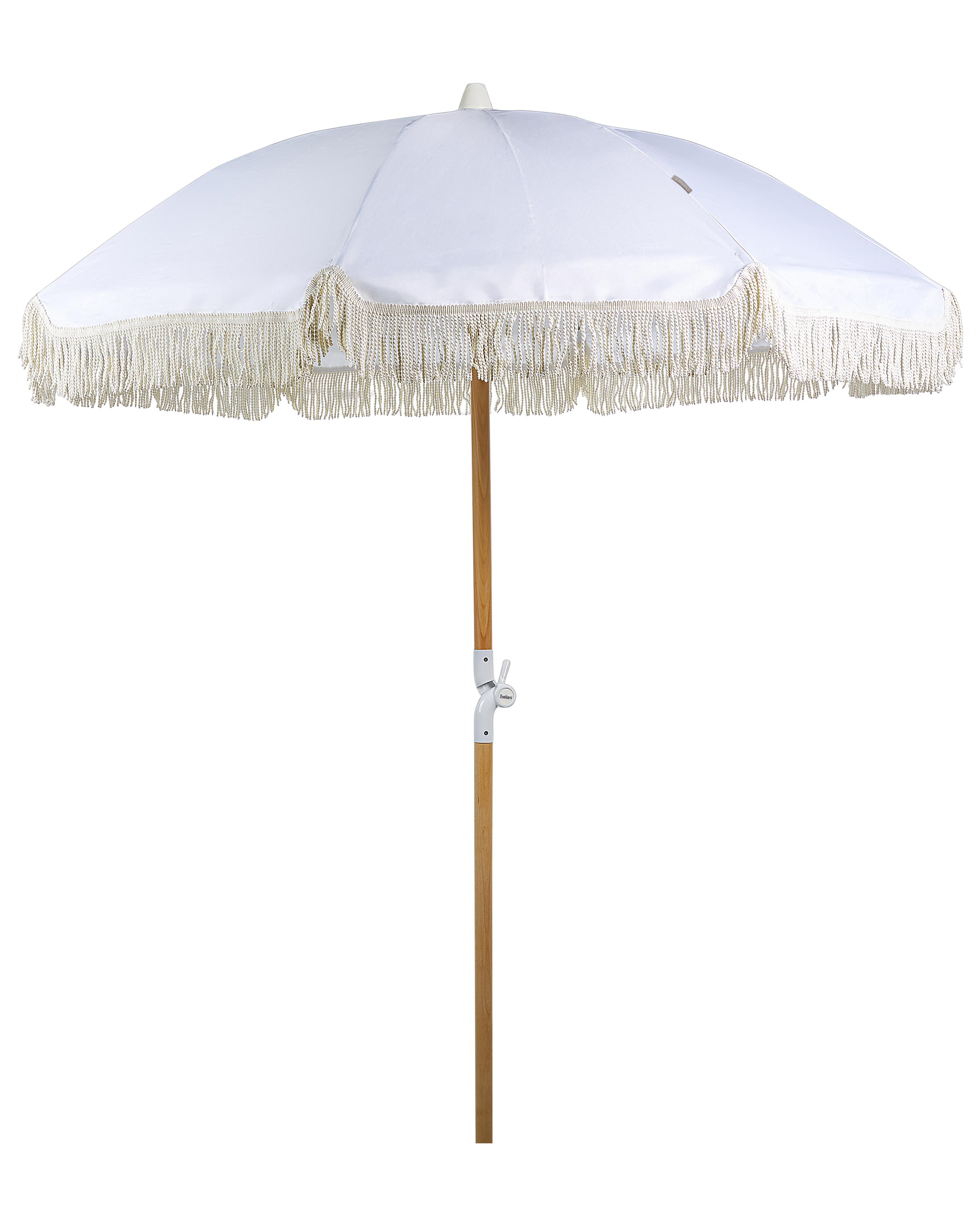 Patio Parasol 150 cm MONDELLO White