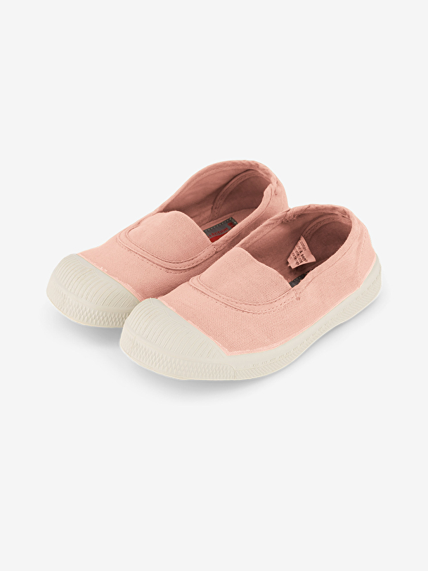 Tennis elastique enfant rose leger