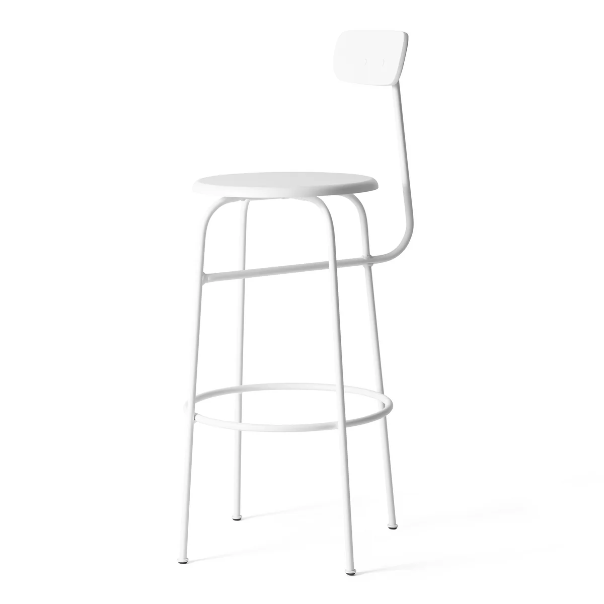 Audo - Afteroom Barhocker ohne Lehne, schwarz, H: 65 cm