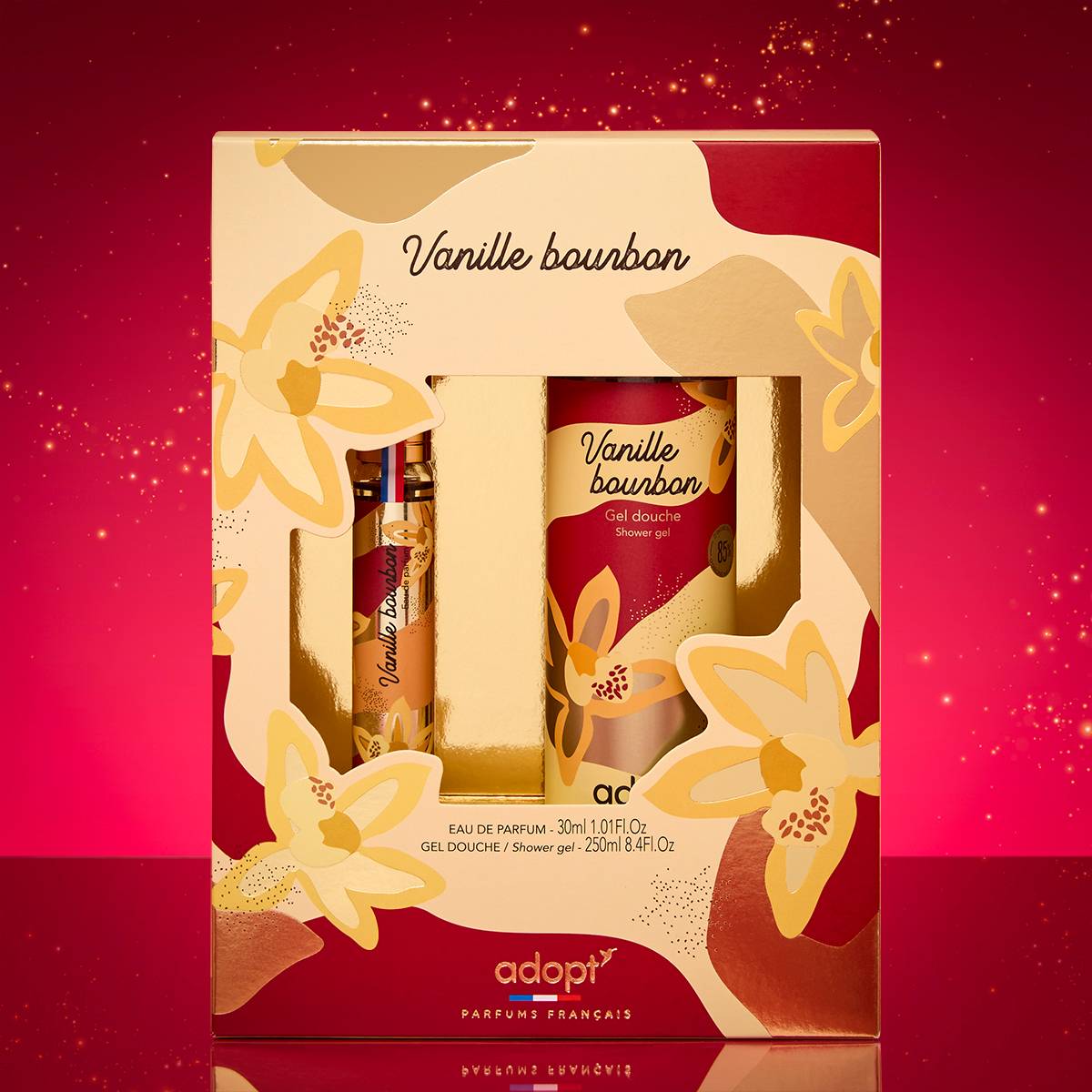Vanille BourbonCoffret eau de parfum 30 ml   gel douche 250 ml