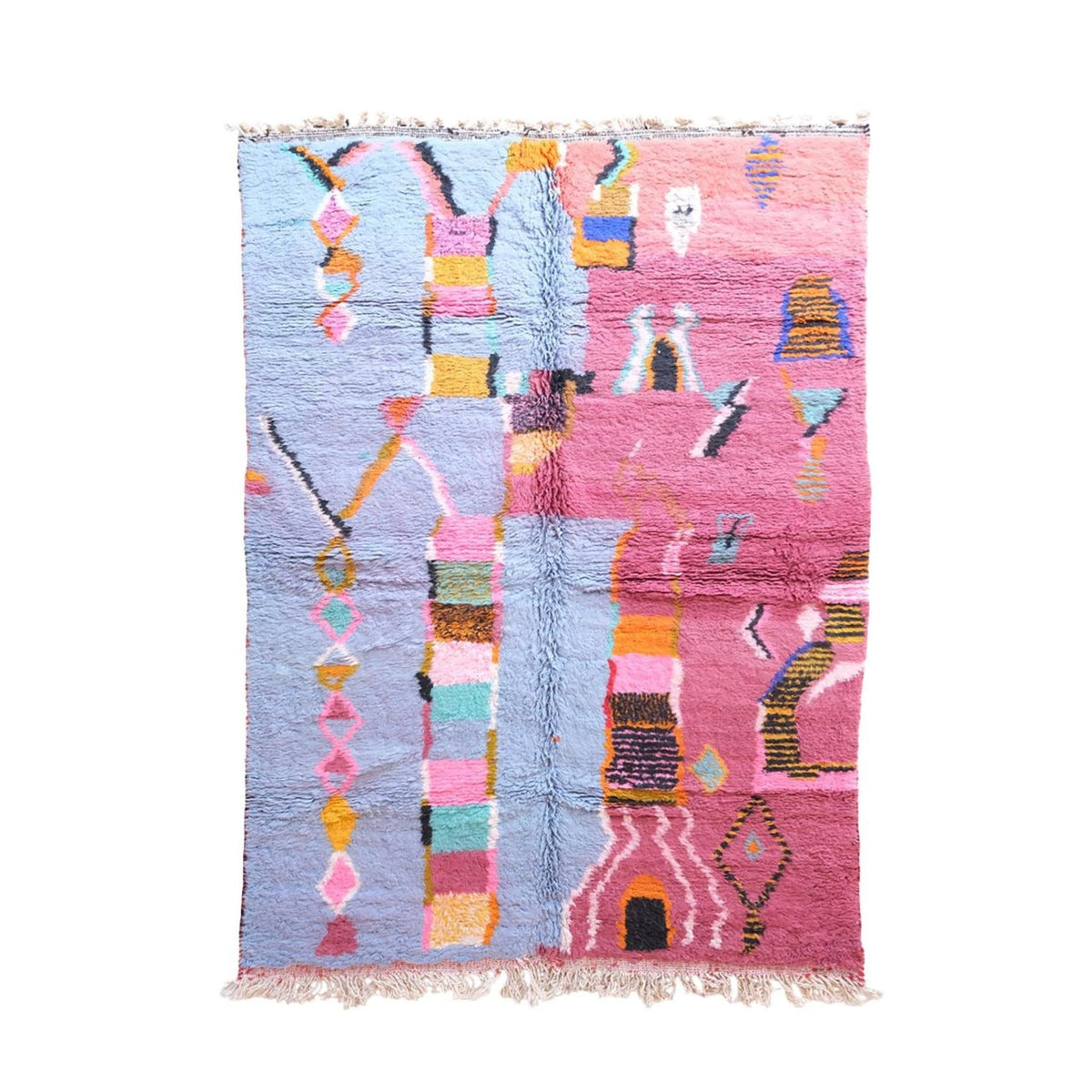 AFK Living vloerkleed Berber - handgemaakt - Wol - 160 cm x 230 cm