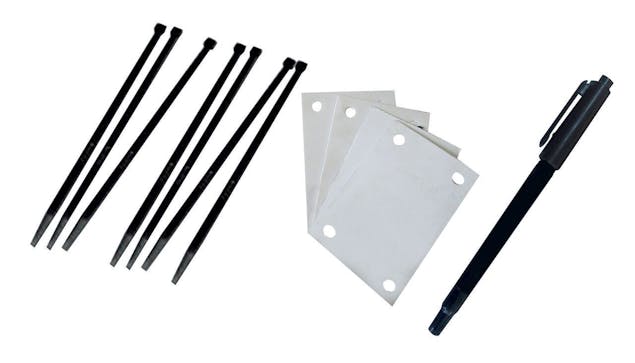 Jarvis Walker Crab Pot ID Kit-Crabbing ID Kit-4 x ID Tags,8 x Zip Ties,1 x Pen