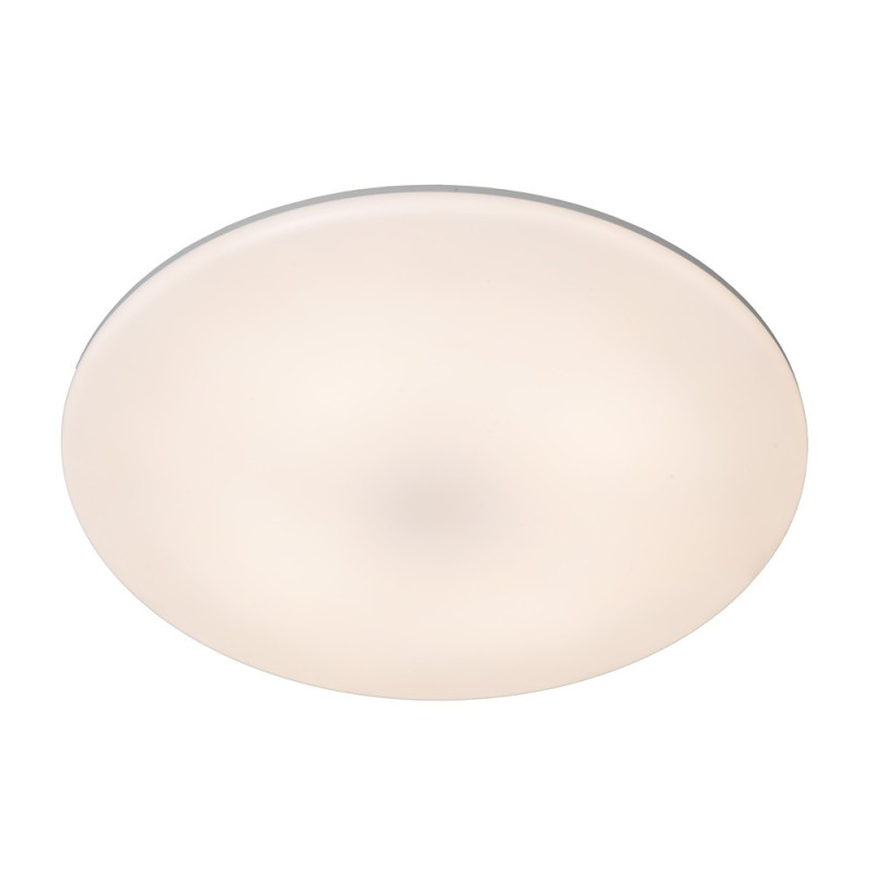 Plafonnier LED Olson opalin blanc dimmable 1800 lm 24 W LUCIDE