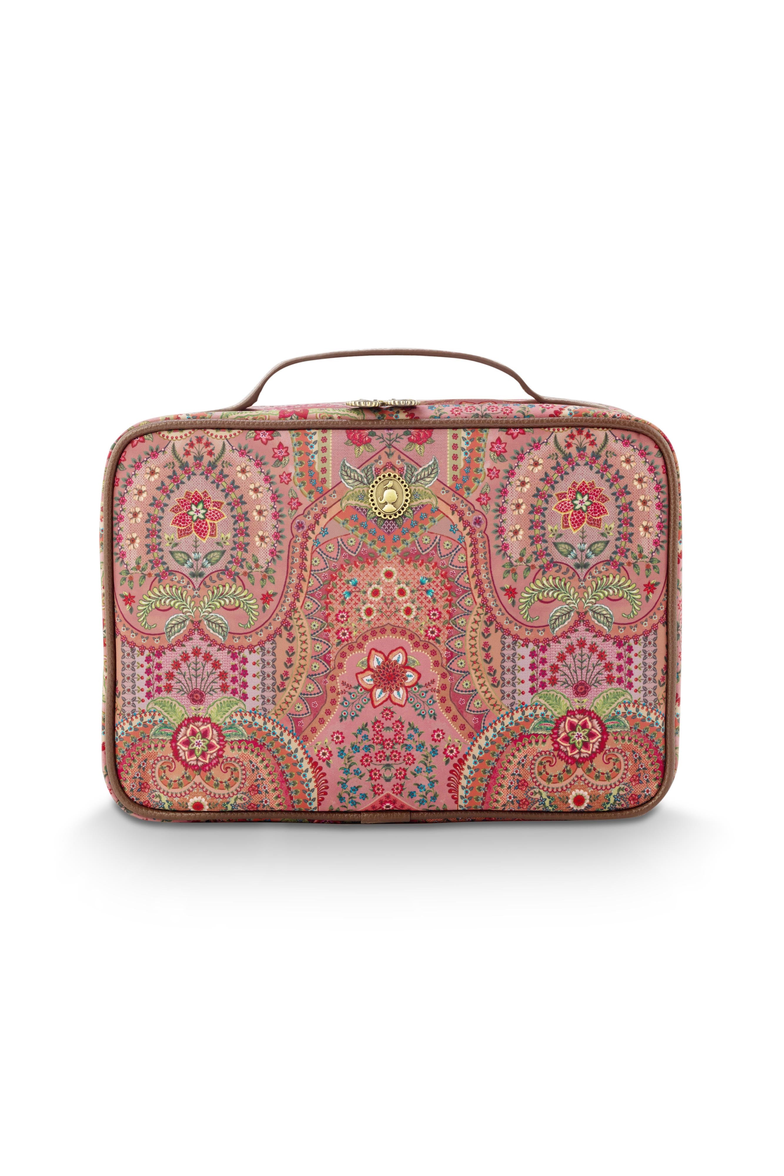 Pip Studio - Casey Beautycase Dames - Jabali - Rood - 27x10x19cm
