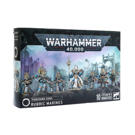 Warhammer 40,000 Thousand Sons Rubric Marines
