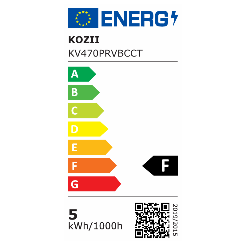 Ampoule LED connectée E14 RGB 470 lm 4,9 W KOZII