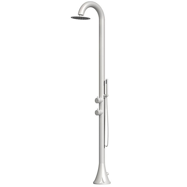 Douche En Acier Inoxydable Avec Douchette SINED Luna D White