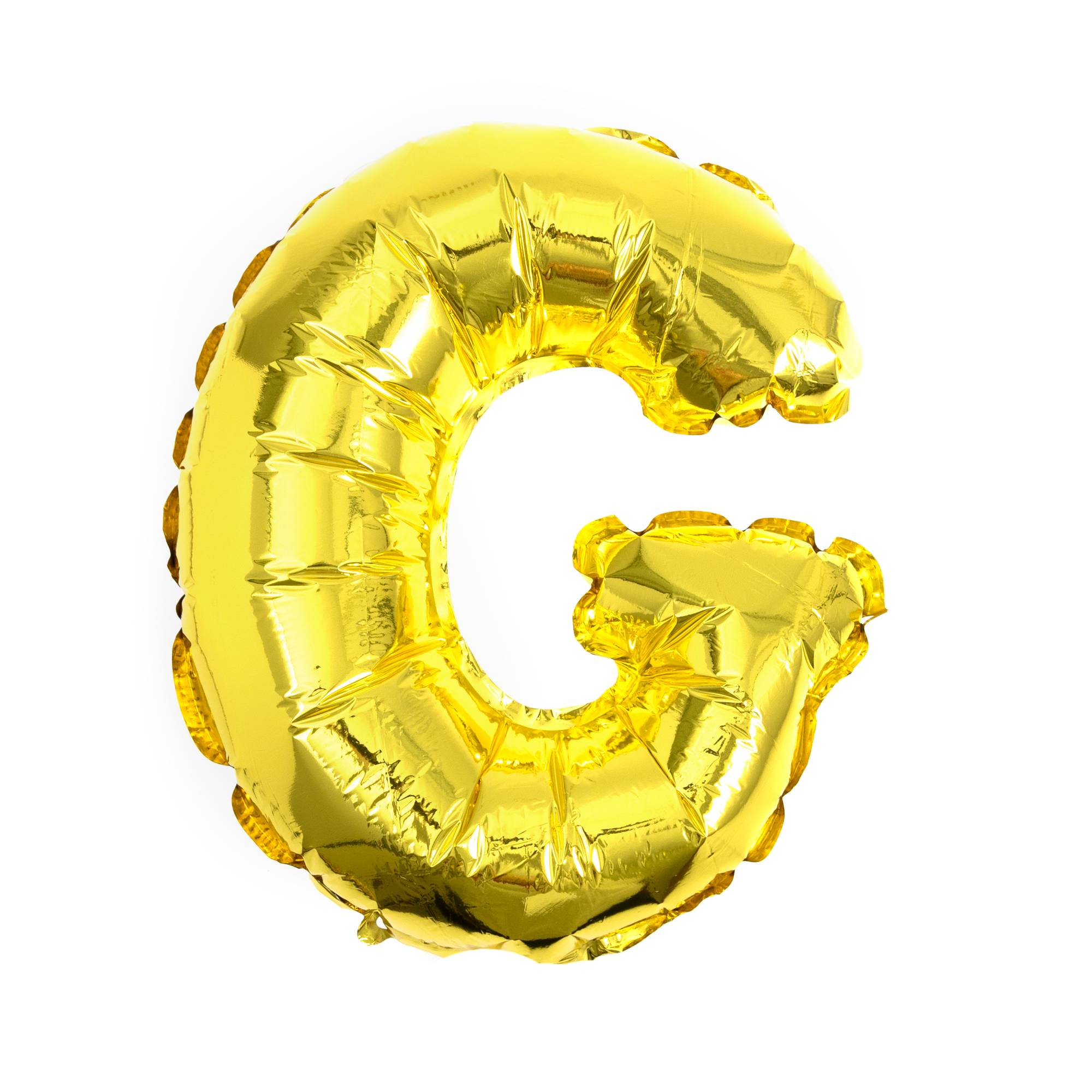 Gold Foil Letter G Balloon