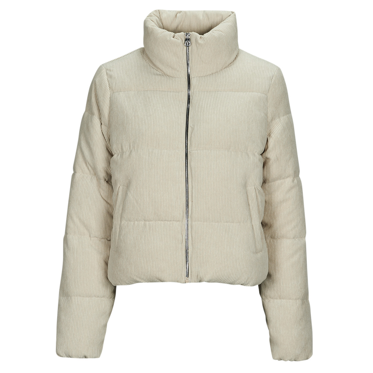Only - ONLNEWDOLLY CORDUROY PUFFER  CC OTW - Beige