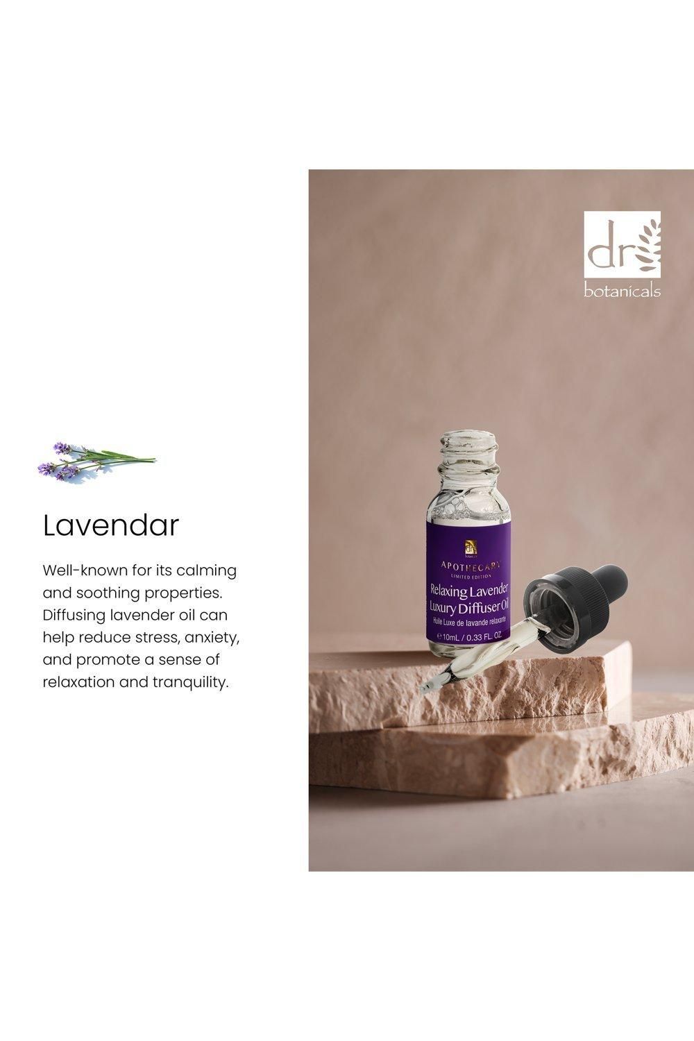 Dr. Botanicals Relaxing Lavender Luxury Diffuser Oil 10ml