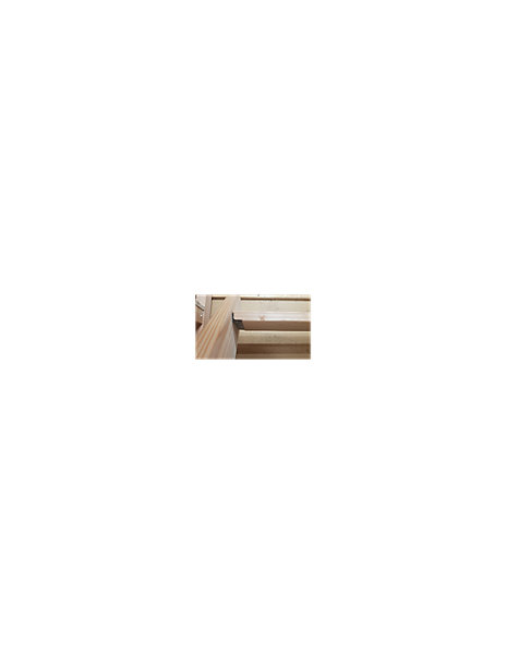 Escalier De Meunier Droit Fageole Hauteur Adaptable80SapinH Sol Sol 300 Cm
