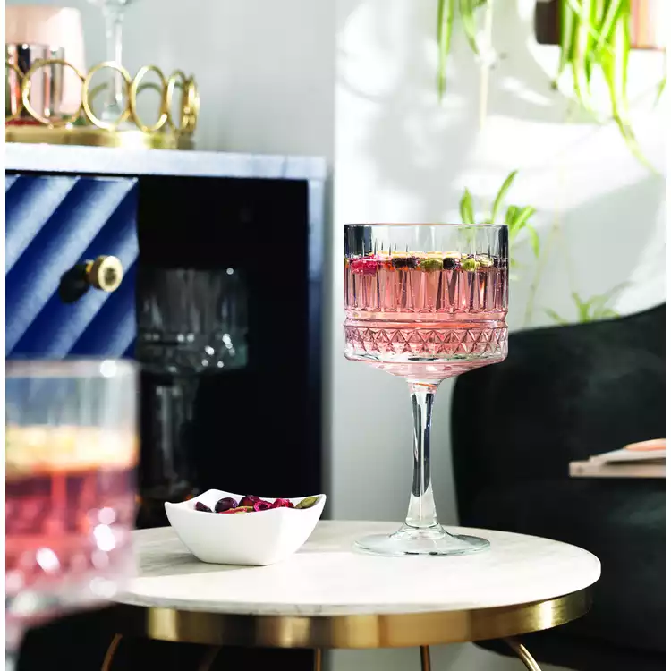 Habitat Pressed Set of 4 Gin Glasses