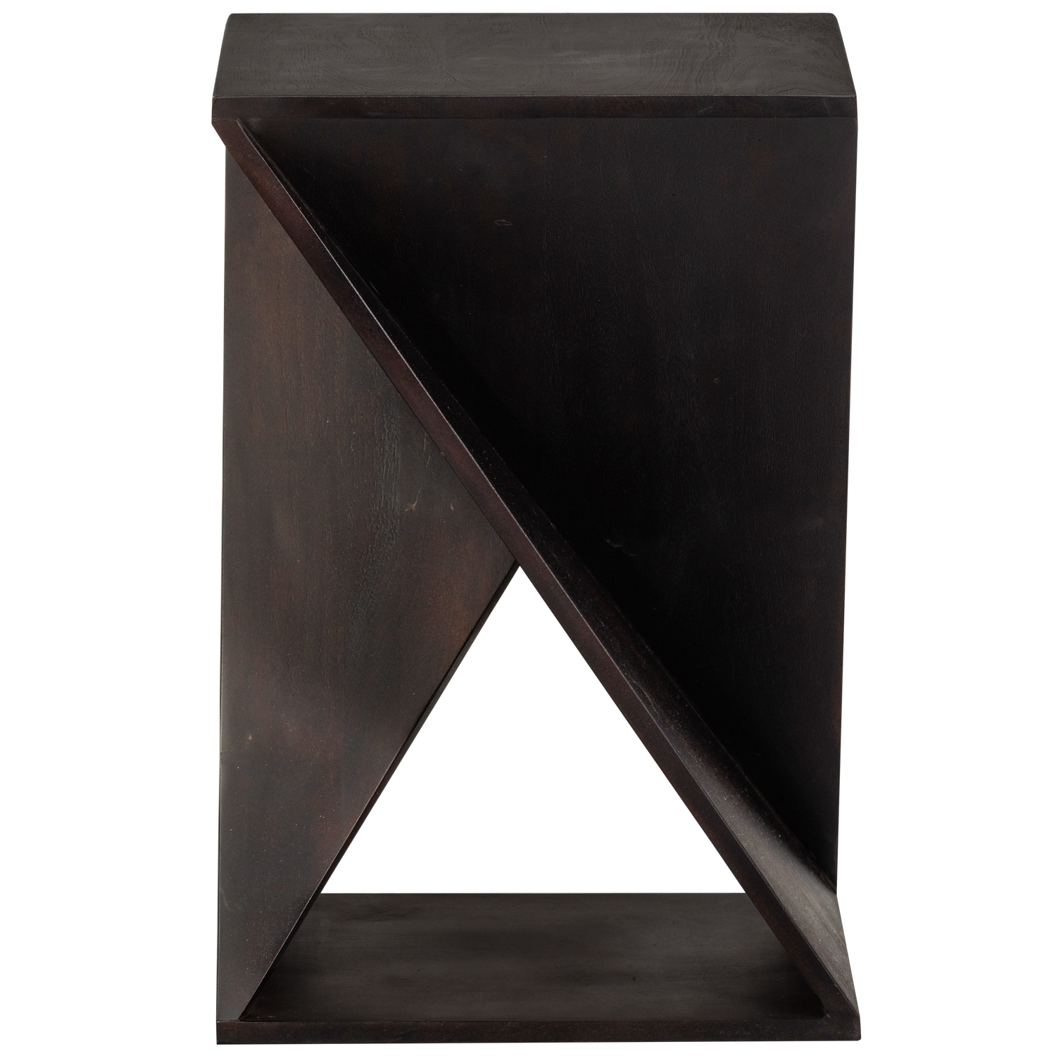 WOOOD bijzettafel Ikem - Acacia - Donkerbruin - 61x41x41 cm