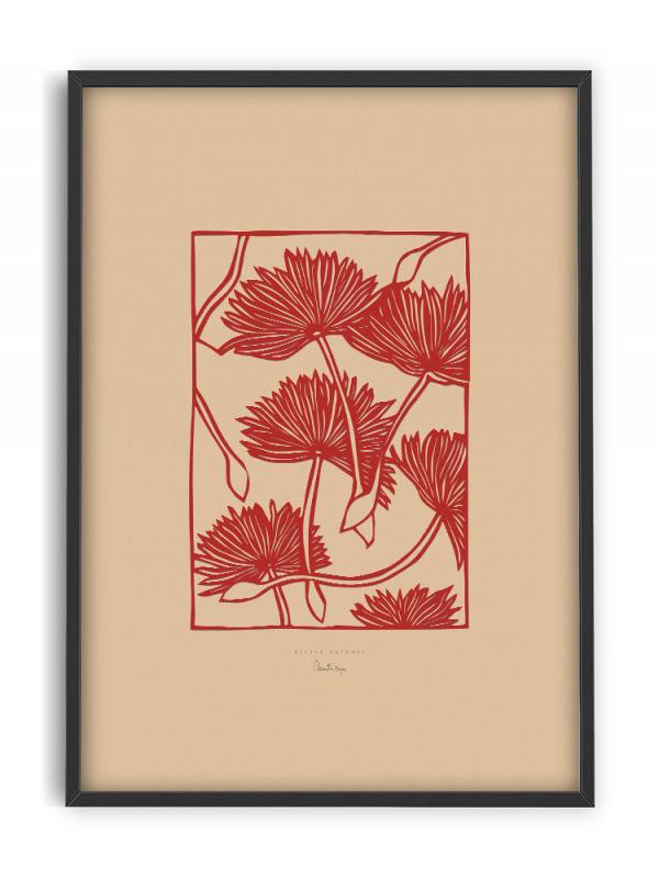 PSTR studio - Little Detroit - Blomster red