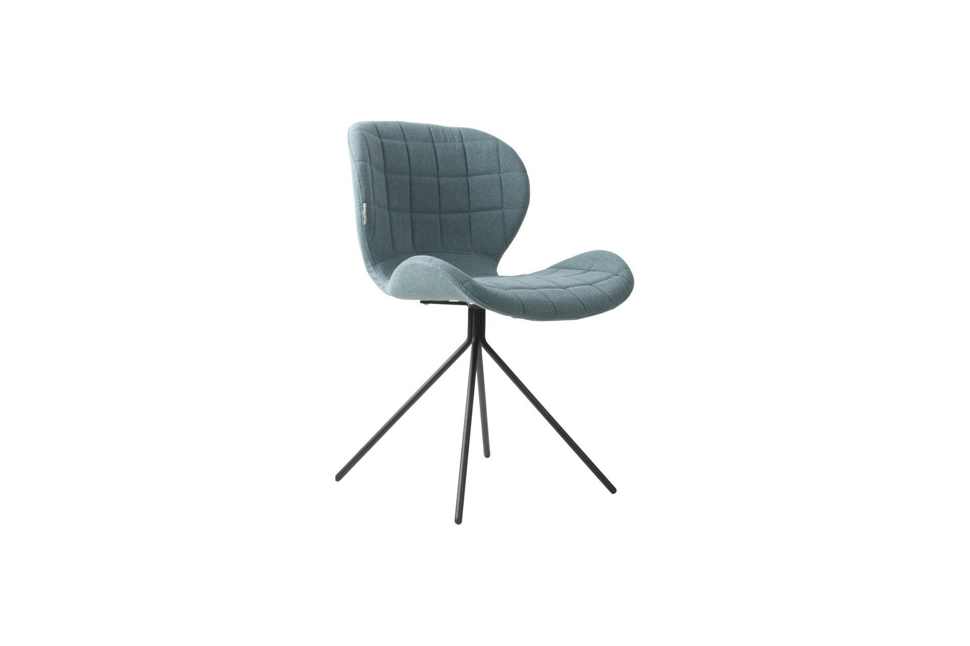 OMG - Chaise en polyester bleu