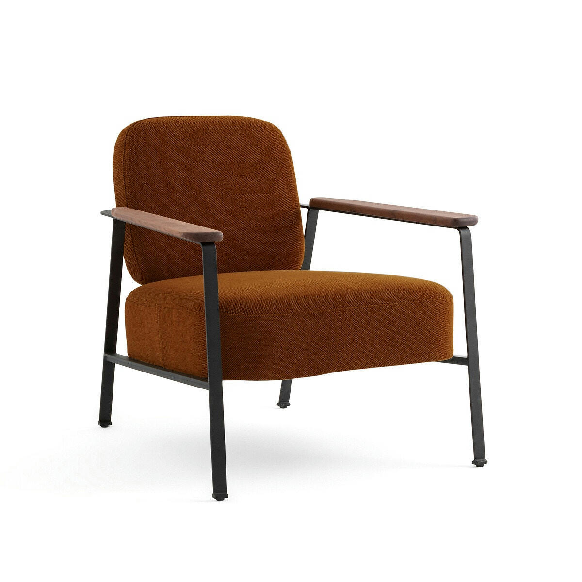 Fauteuil tissu natté chiné, Abraxas