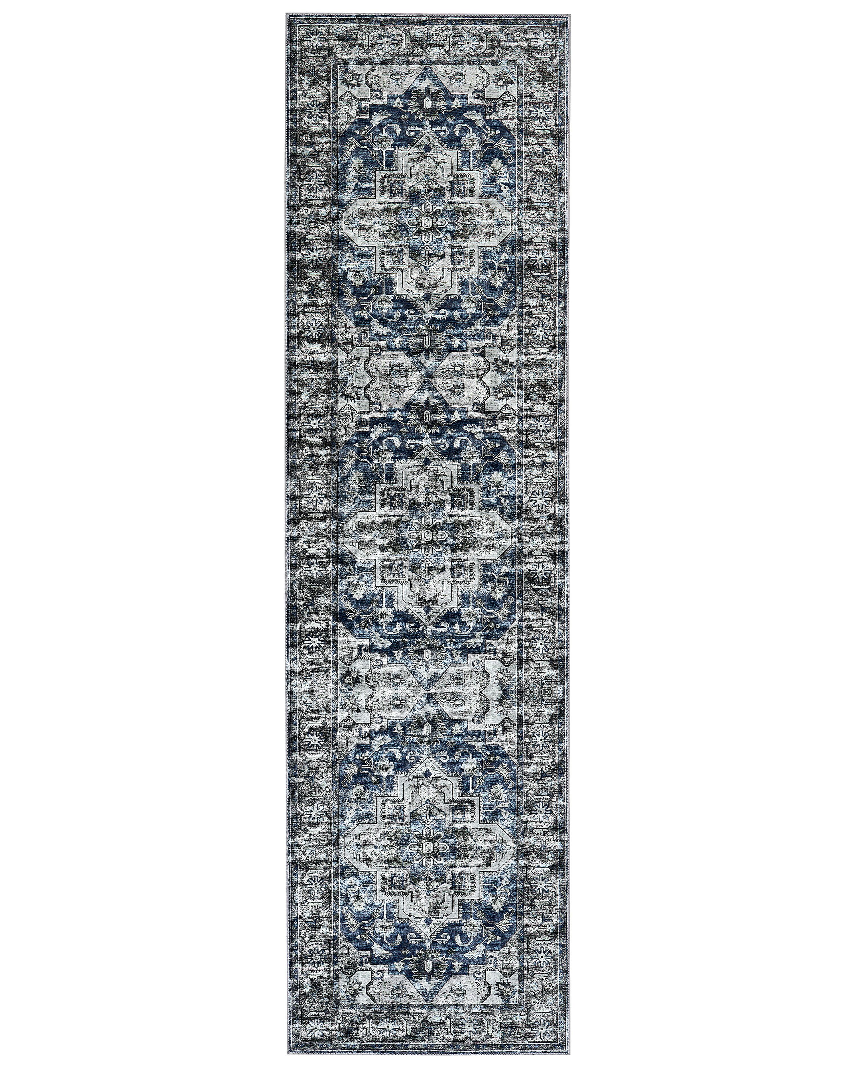 Rug KOTTAR Blue 80 x 240 cm