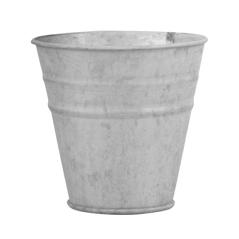 - Pot de fleurs Zinc 12 cm
