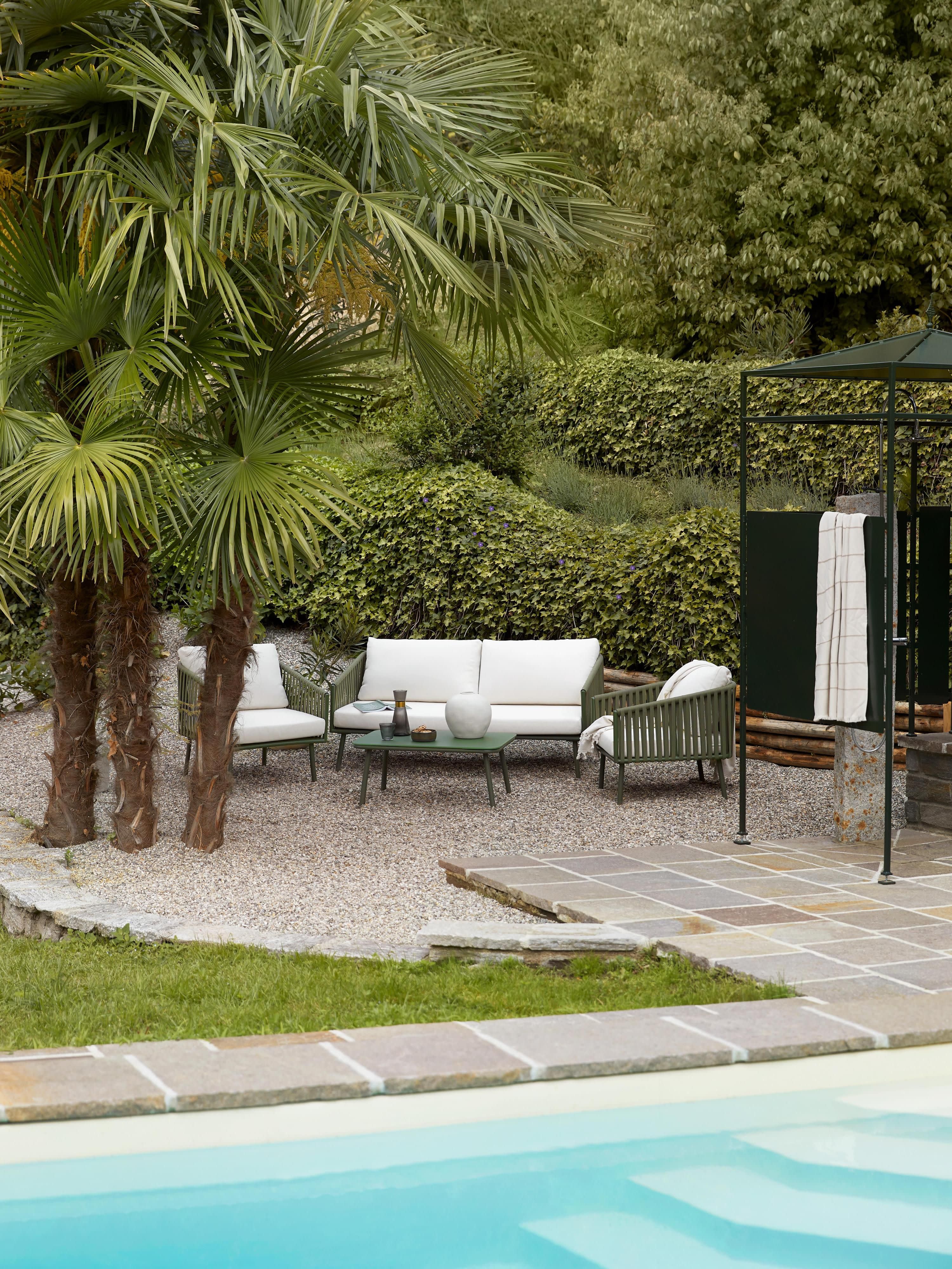 Garten-Lounge-Set Malo, 4er-Set