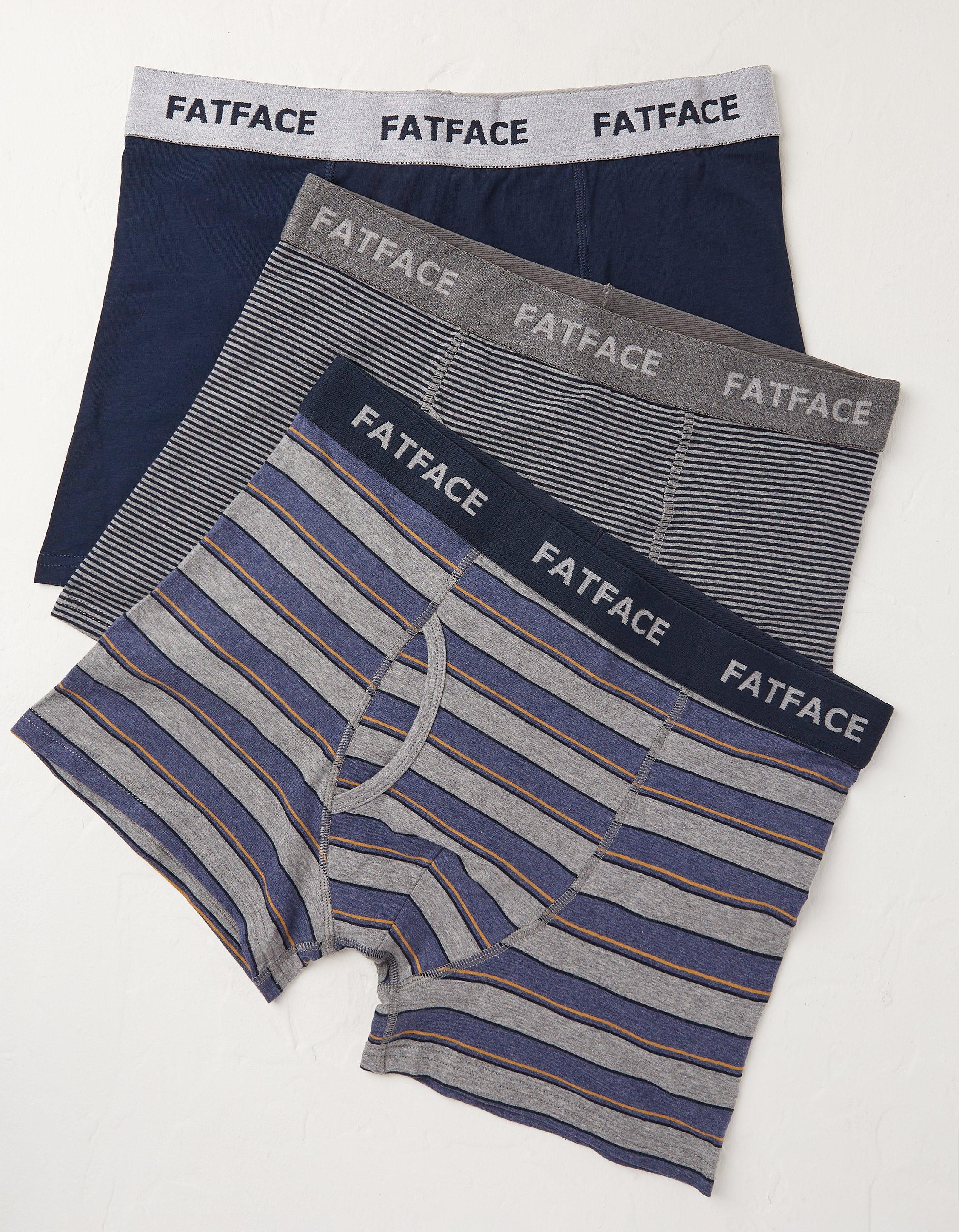 3 Pack Stockbridge Stripe Boxers