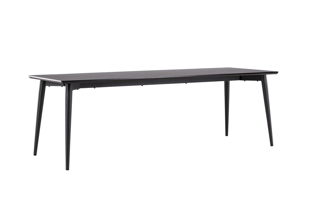 Rebellenclub Eetkamertafel Hawes - 230 x 85 cm - Zwart