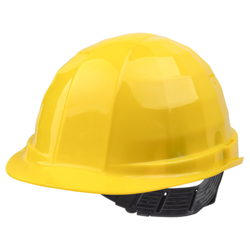 Casque de chantier jaune WOLFCRAFT