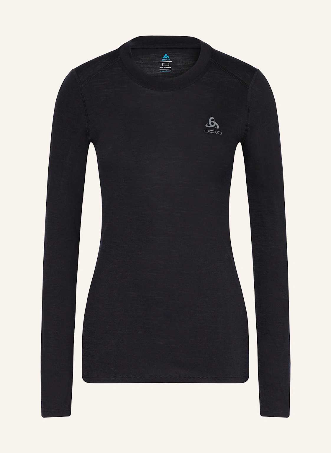 odlo Funktionswäsche-Shirt MERINO 160 aus Merinowolle