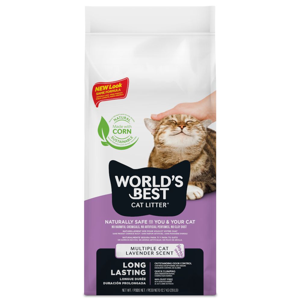 World’s Best Cat Litter Lavender