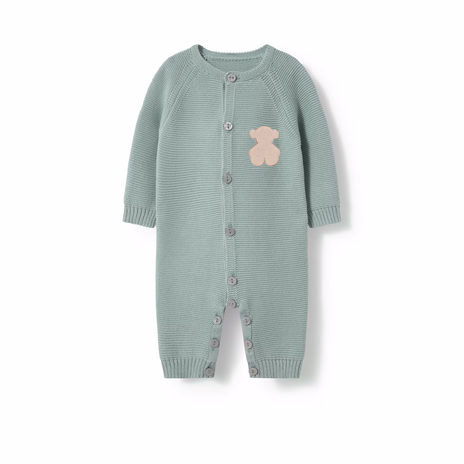 Pelele de bebé de recién nacido Tricot bruma