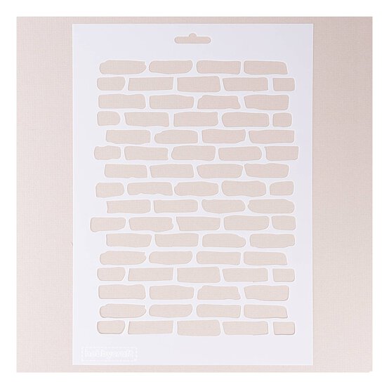 Brick Work Stencil 21cm x 29cm
