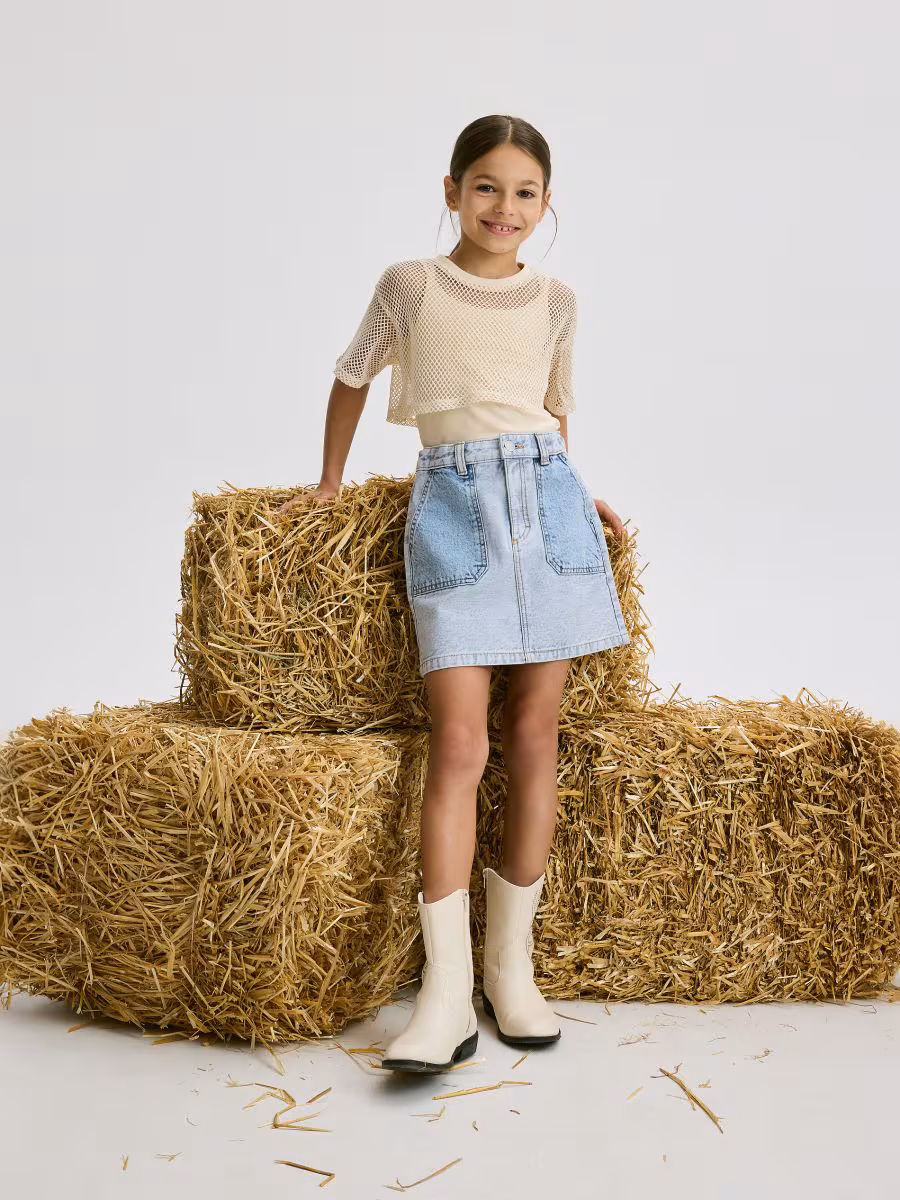 Denim Skirt