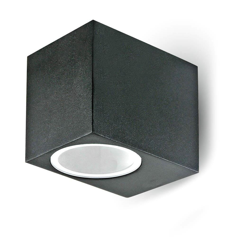 Kinkiet zewnętrznyczarny 7651 1xGU10x35W IP44 V-TAC