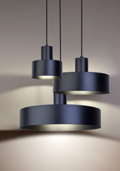 Lampa wisząca Rif czarna 1xE27x15W wym:90x35x35cm IP20 Sigma Lighting
