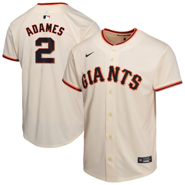 Willy Adames San Francisco Giants Nike Youth Home Player Game Jersey - Cream
